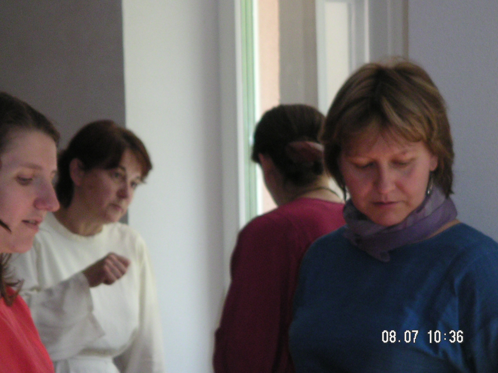 В перерыве. Лето 2004.